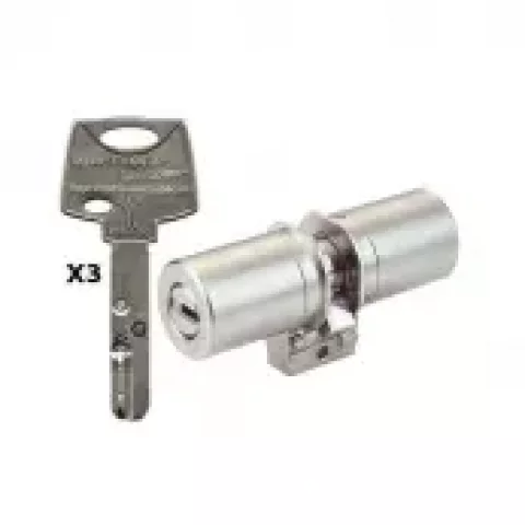 Mise en place d'un cylindre adaptable de sécurité